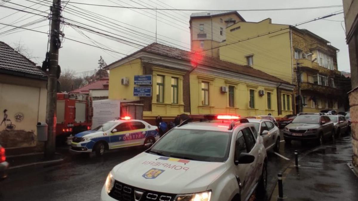 Plan roșu de intervenție! Incendiu în pediatria Spitalului Clinic de Urgență pentru Copii din Cluj