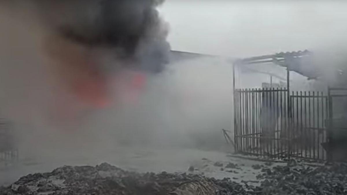 incendiu topitorie slatina tone combustibil