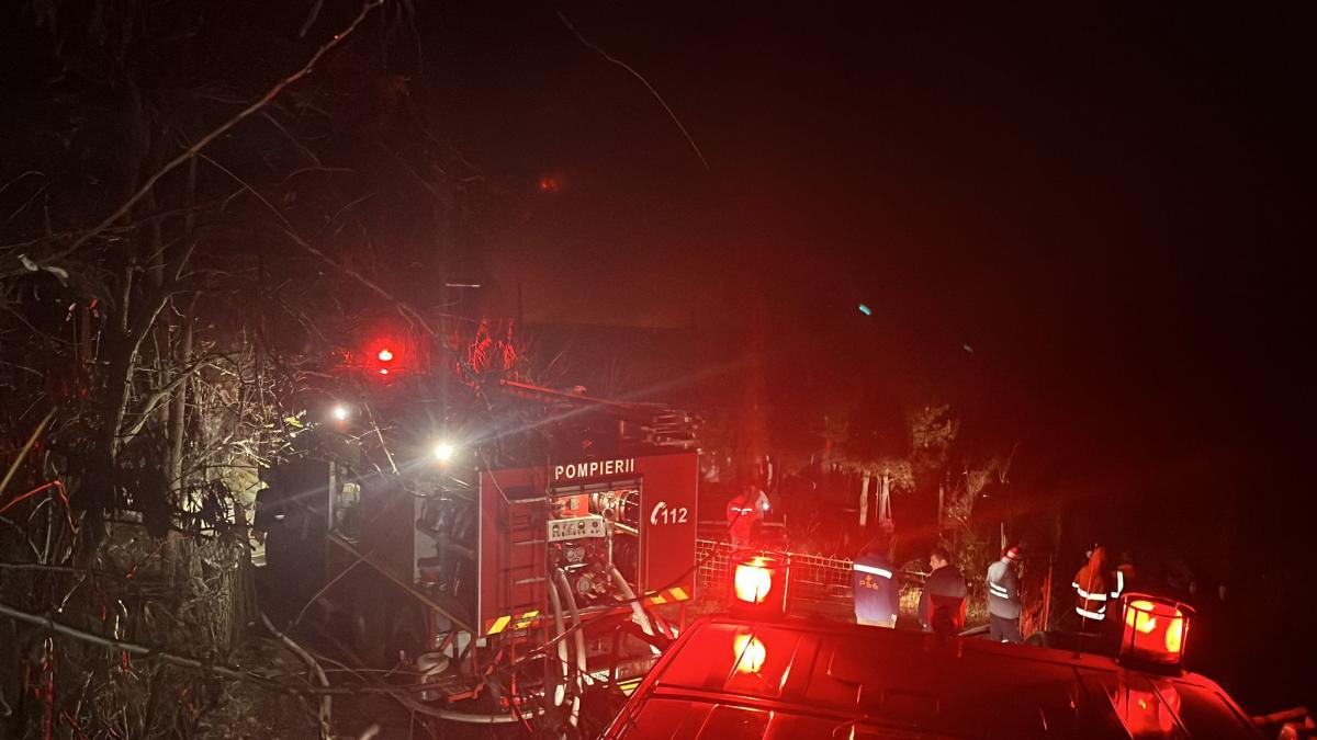 Incendiu la o locuință din Tulcea