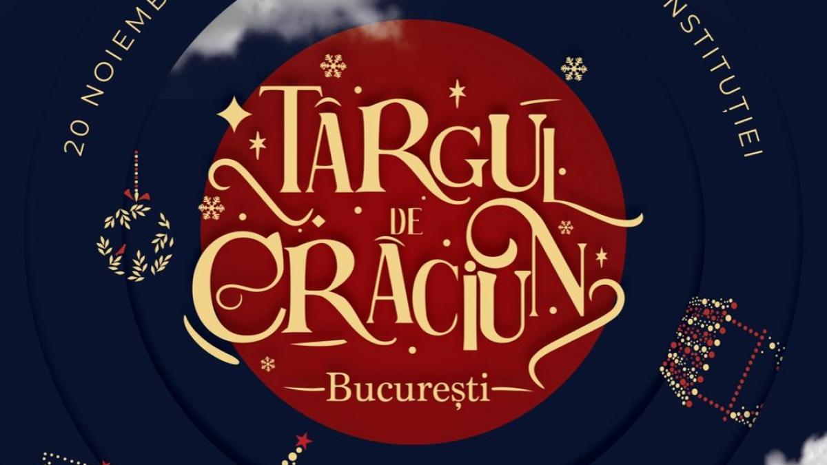 Concerte anulate duminică seara la Târgul de Crăciun din Capitală din cauza vremii