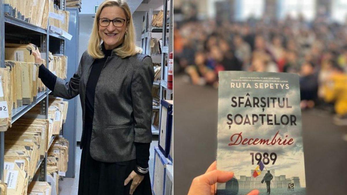 Scriitoarea Ruta Sepetys, inspirată de curajul românilor, a scris "Sfârșitul șoaptelor. Decembrie 1989"