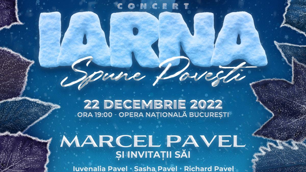 Marcel Pavel și invitații săi, într-un concert de Crăciun pe scena Operei Naționale București