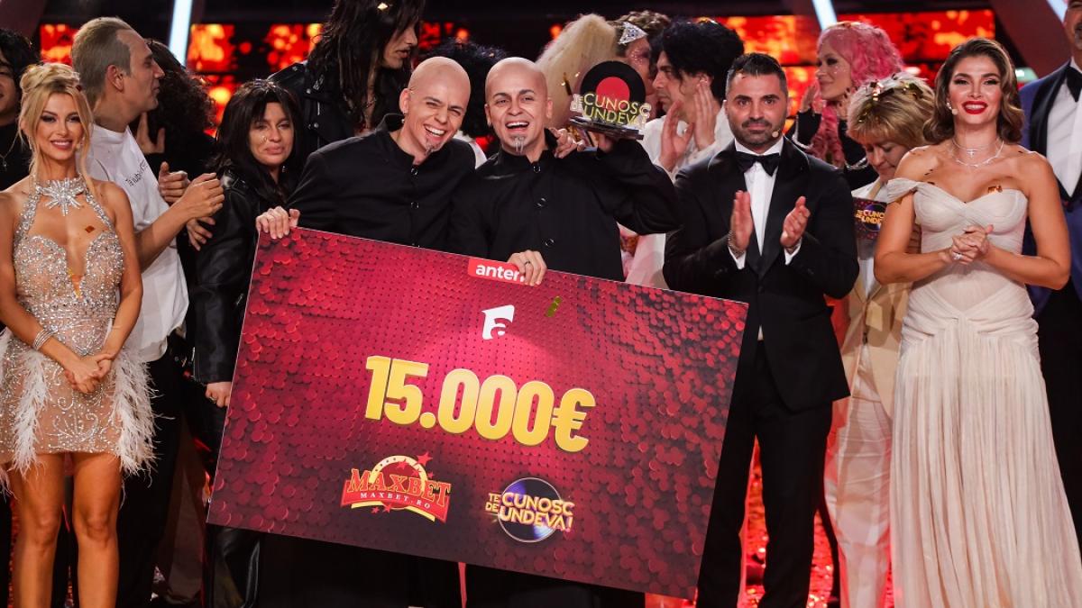 Wrs şi Emilian, câștigătorii sezonului 18 Te cunosc de undeva!
