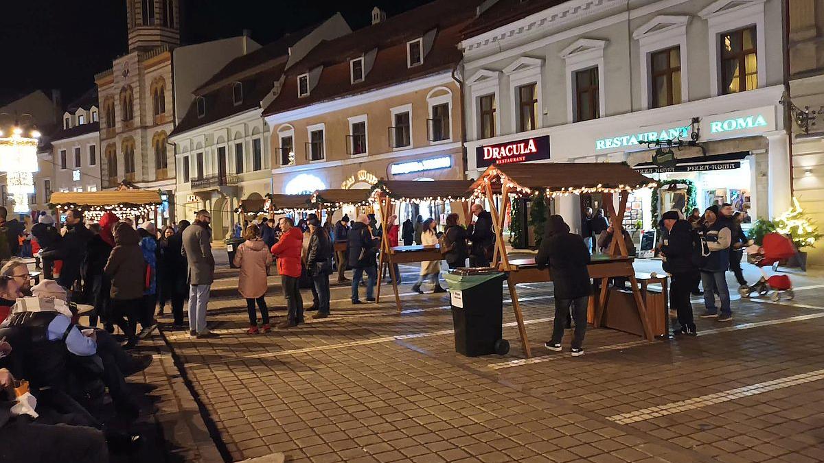 Brașovul are un milion de beculețe și servire „la varice”