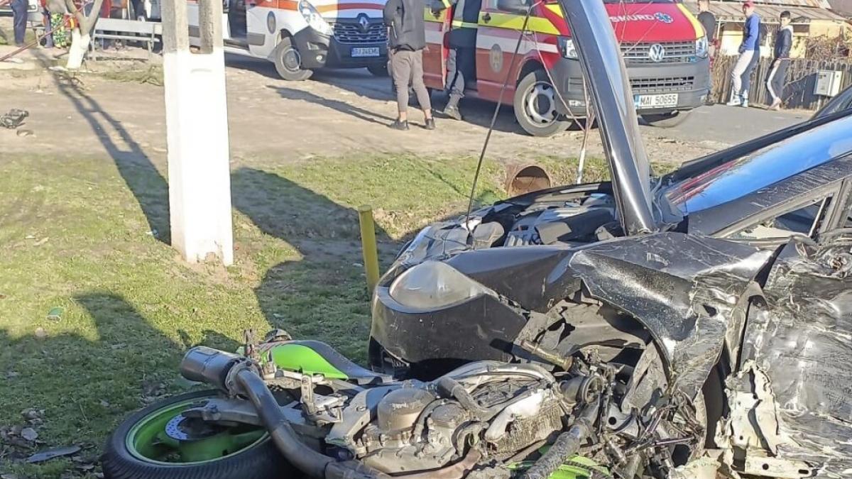 Accident cumplit: Un tânăr motociclist și-a pierdut viața la numai 33 de ani 