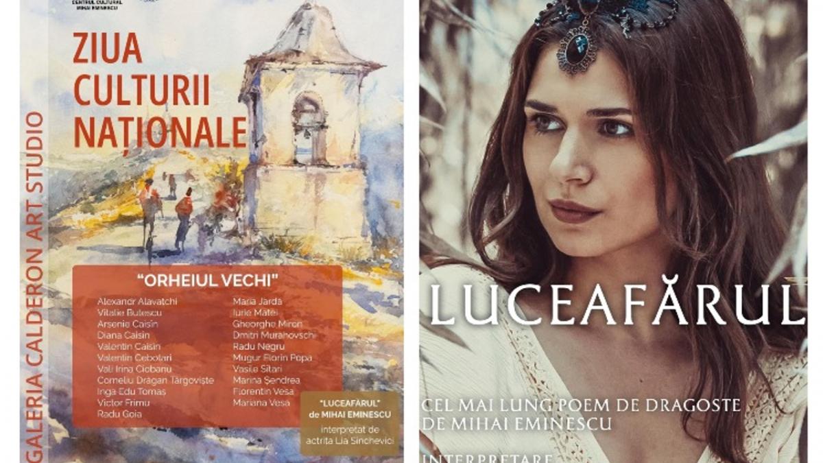 Expoziție de pictură și recital de versuri de Mihai Eminescu cu prilejul Zilei Culturii Naționale la Ambasada Republicii Moldova