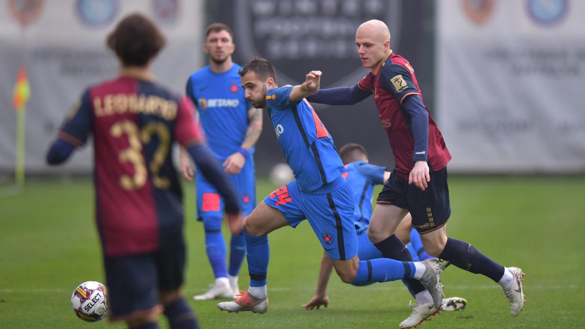 FCSB pierde primul meci amical al iernii. Remize pentru Sepsi OSK Sfântu Gheorghe și U Craiova
