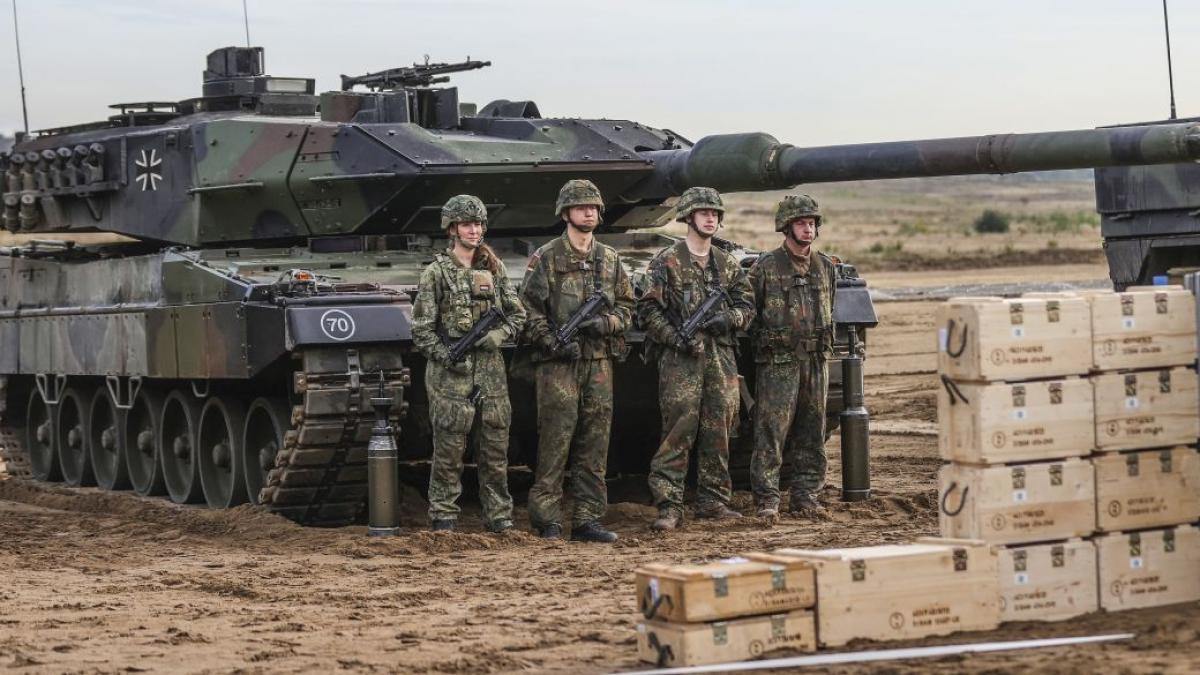 Războiul - mină de aur pentru producătorul tancurilor Leopard 