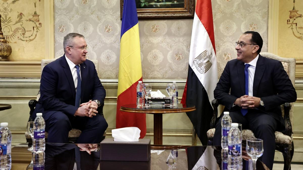 Premierul Ciucă: volumul schimburilor comerciale cu Egiptul a depășit 1,1 miliarde de dolari în 2022