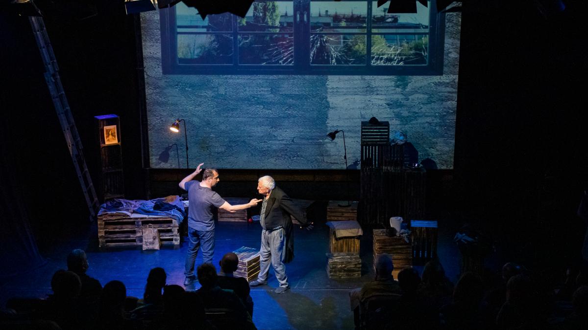 Despre prietenie şi inocenţă, cu ACTORII Mircea Andreescu şi Ion Grosu, în spectacolul DE TEATRU Nunzio duminică, 12 februarie la ARCUB