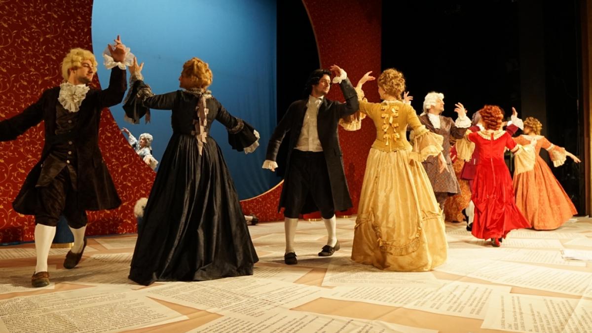 350 de ani de la moartea lui Molière marcați de Naționalul ieșean printr-un eveniment extraordinar: premiera Molière. Improvizația de la Versailles, un spectacol de Ovidiu Lazăr