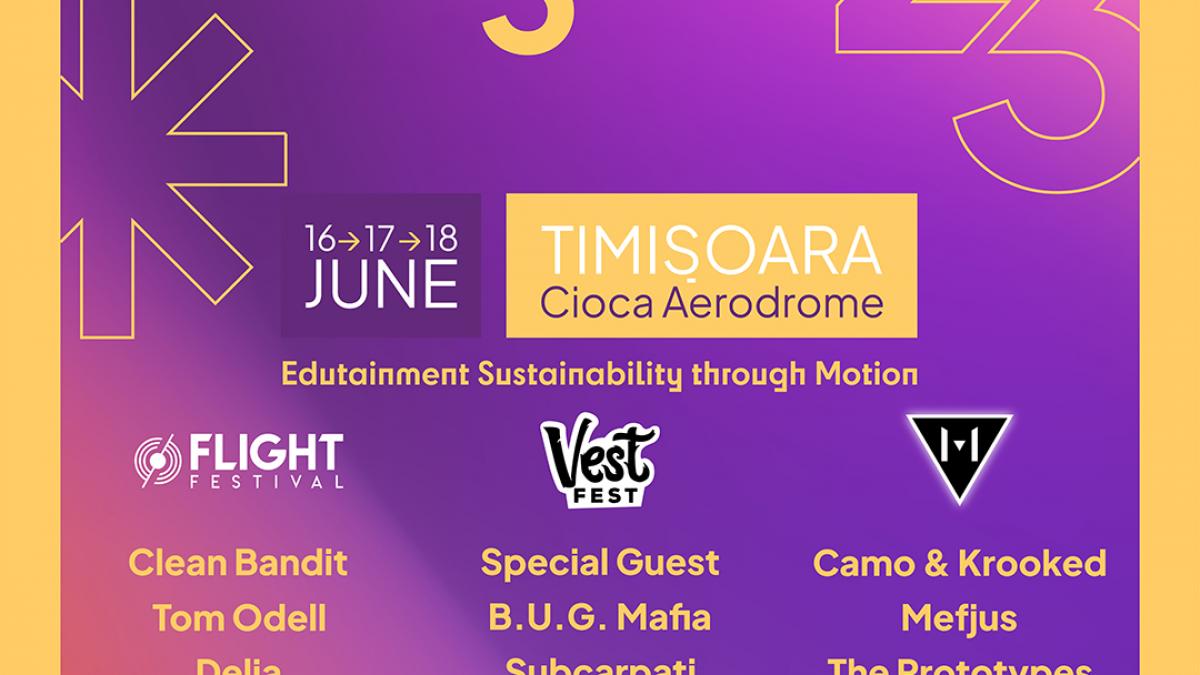 District23 – cel mai mare festival de muzică din vestul României. Clean Bandit, B.U.G. Mafia, Camo &amp; Krooked printre primii artiști confirmați