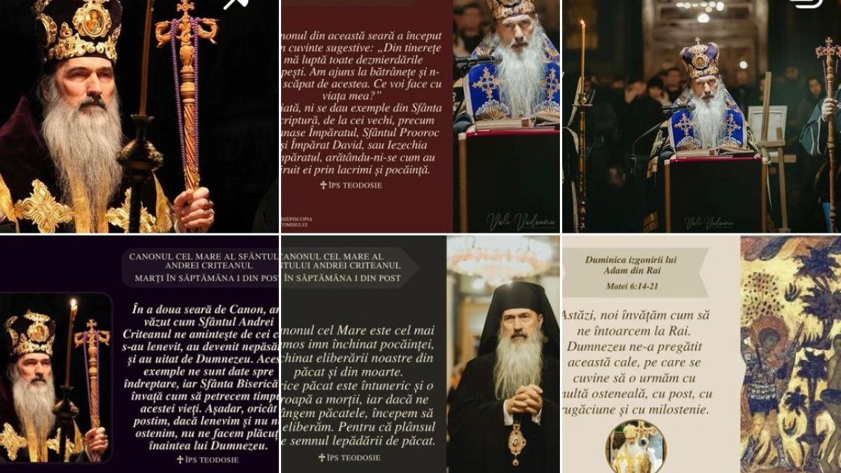 ÎPS Teodosie are și cont de Instagram! „Vă vom dărui mereu hrana spirituală ca să aveți posibilitatea perspectivei veșniciei”