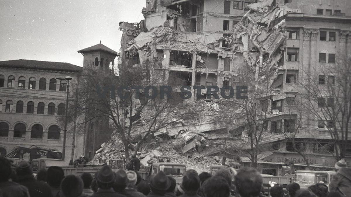 GALERIE FOTO - 4 MARTIE 1977, ZIUA când MARELE CUTREMUR a lovit BUCUREȘTIUL