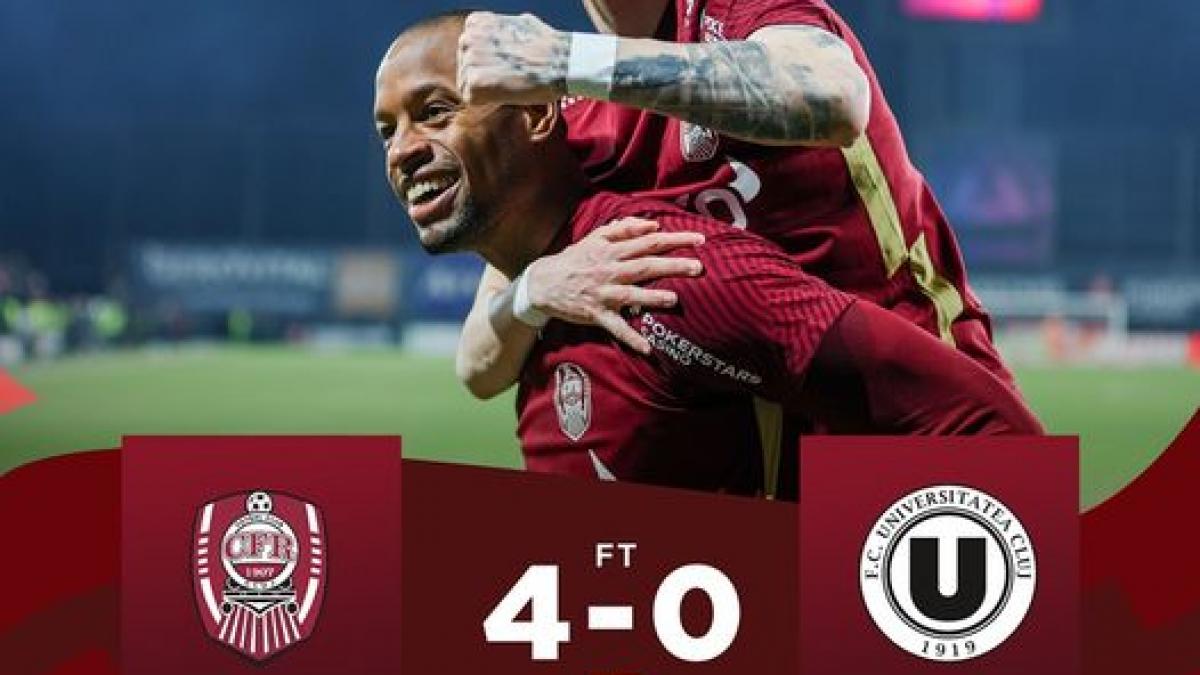 CFR se impune în derby de Cluj. Trei penalty-uri, gol cu călcâiul și un debut la 14 ani în Superligă