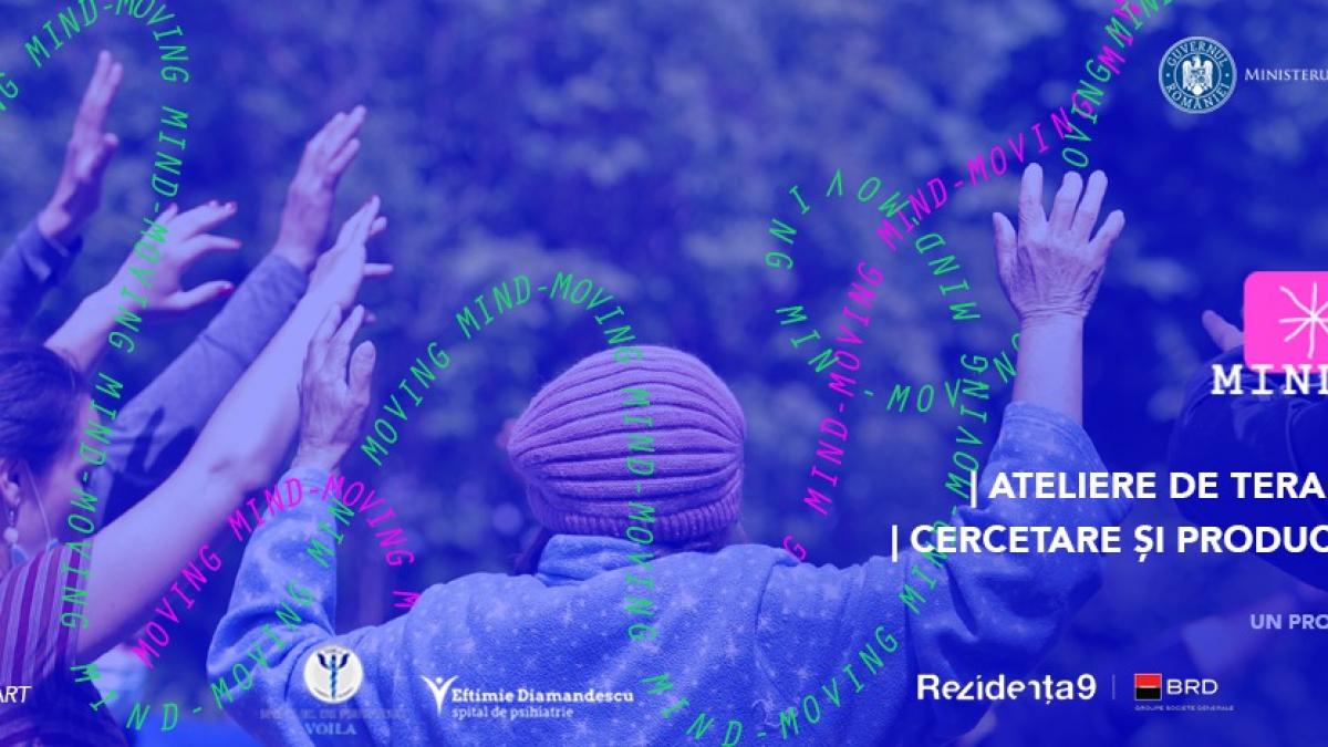 Mind-moving, un nou program de terapie prin artă, și-a început desfășurarea în 2 spitale de psihiatrie din țară