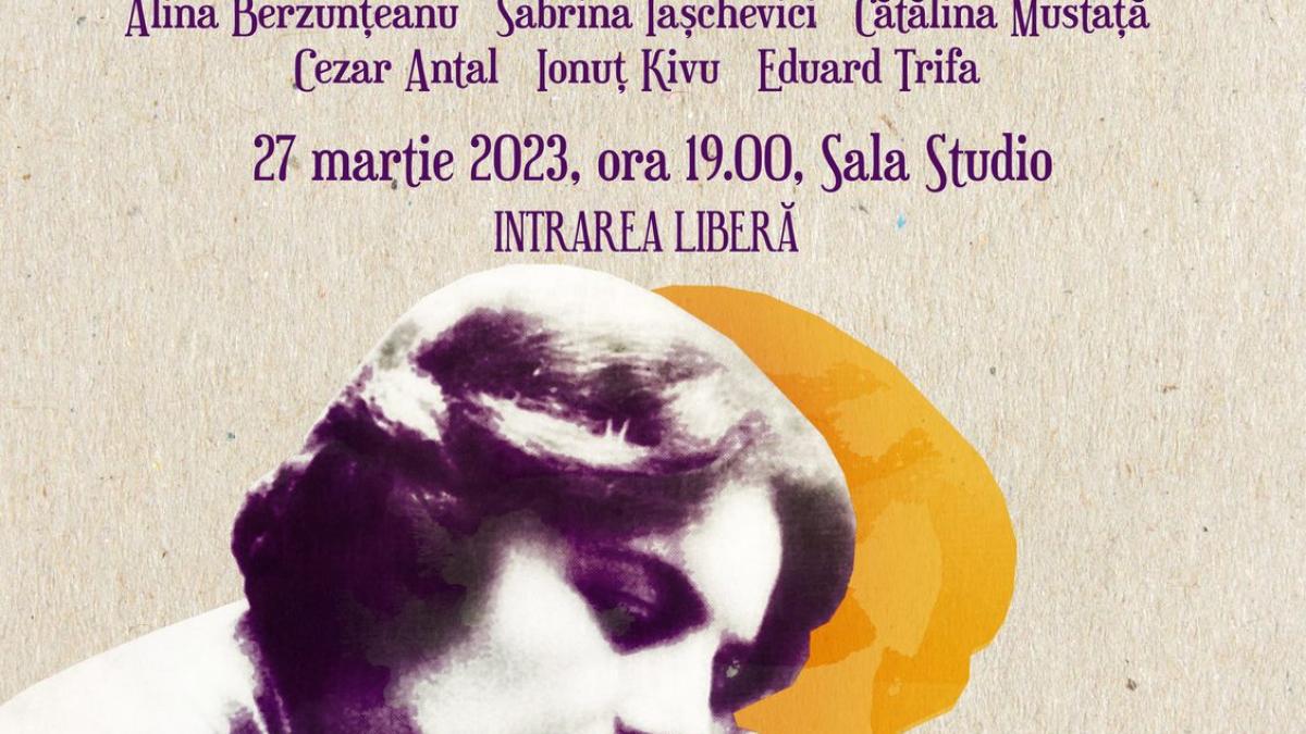 Ziua Mondială a Teatrului @ODEON  Mareșala, regia Alina Nelega. Spectacol lectură după romanul Marioara Voiculescu. Mareșala teatrului românesc de Alina Nelega
