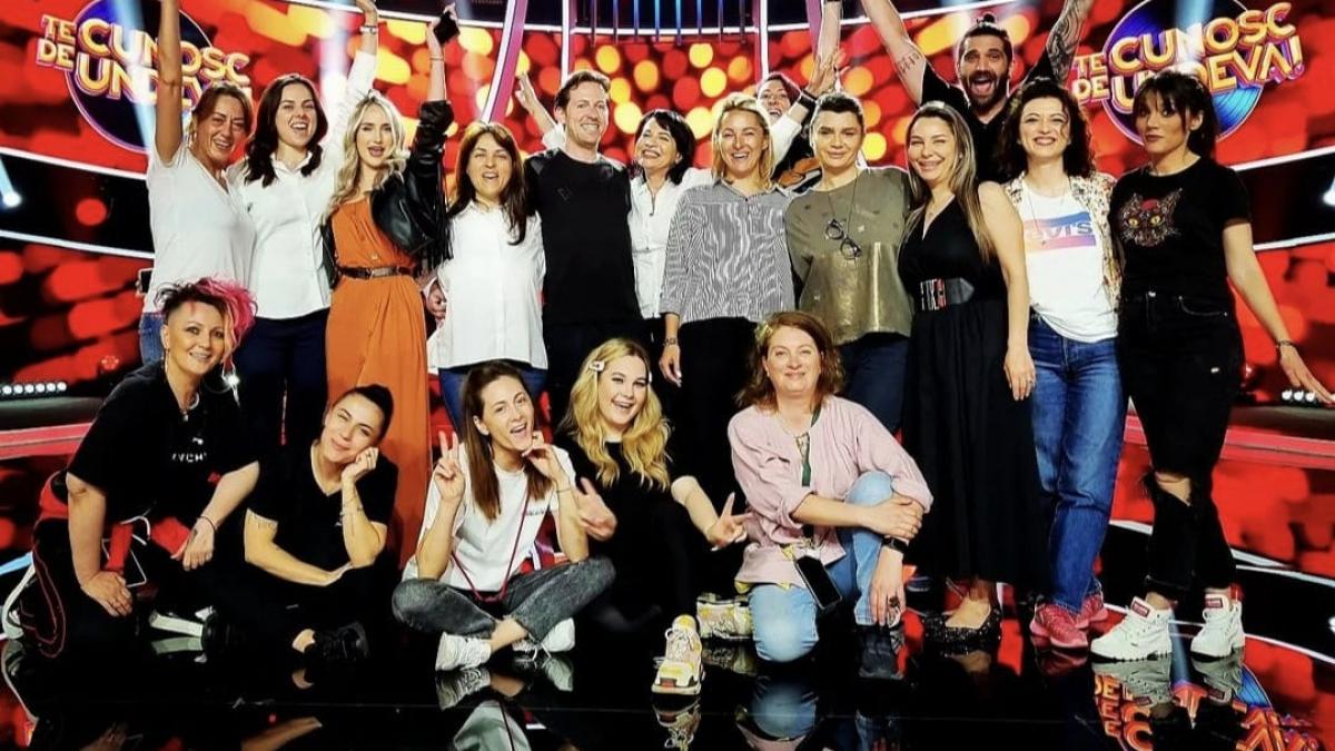 Specialiştii în make up şi coregrafiei ai celebrei producţii Wednesday semnează momentele artistice de la Te cunosc de undeva!