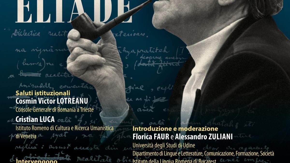 Conferinţa „Manuscrisele inedite ale lui Mircea Eliade”, Sala de Consiliu a Palatului Garzolini di Toppo Wassermann al Universităţii din Udine