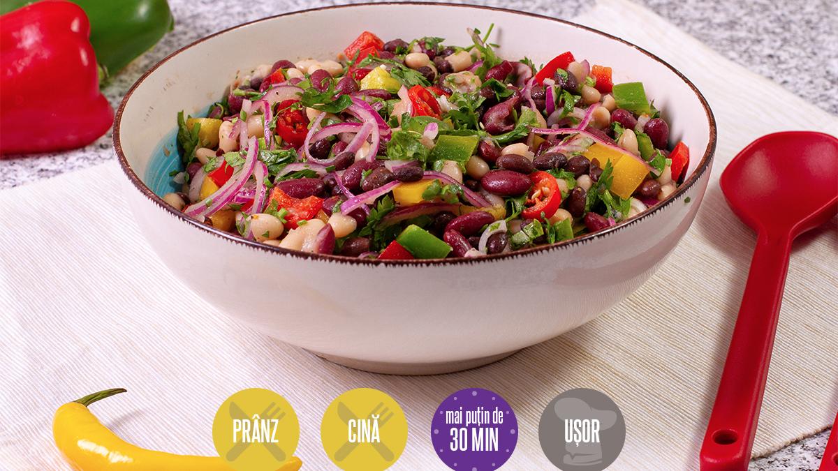 Cum vă place? Rețetă de post: Salată de fasole boabe