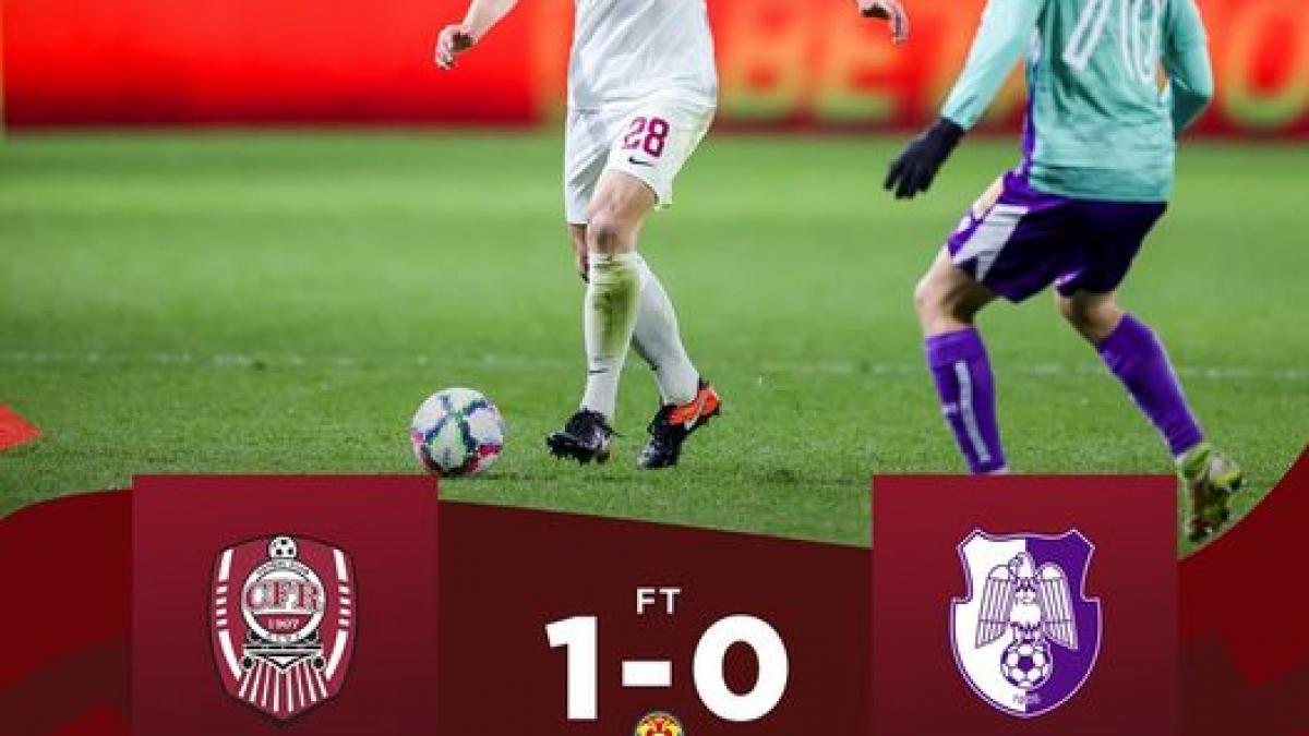 CFR Cluj este a patra echipă calificată în semifinalele Cupei României