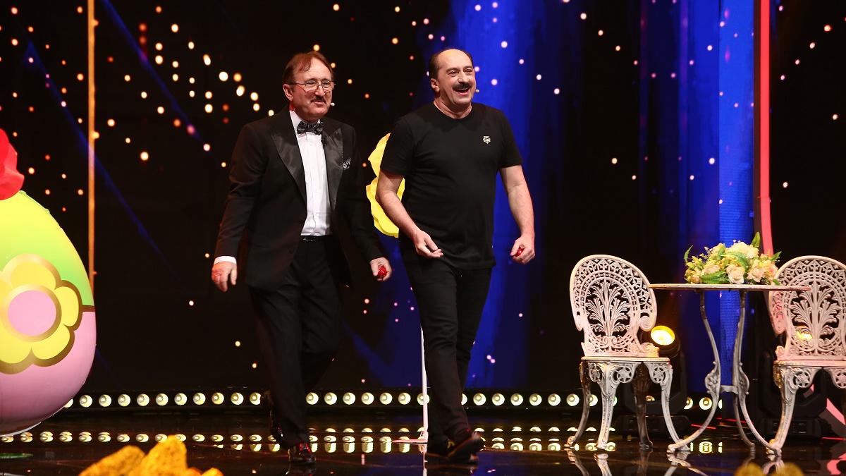 Duminică, de la 20:00, Antena 1: Romică Țociu și Cornel Palade, în premieră pe scena iUmor
