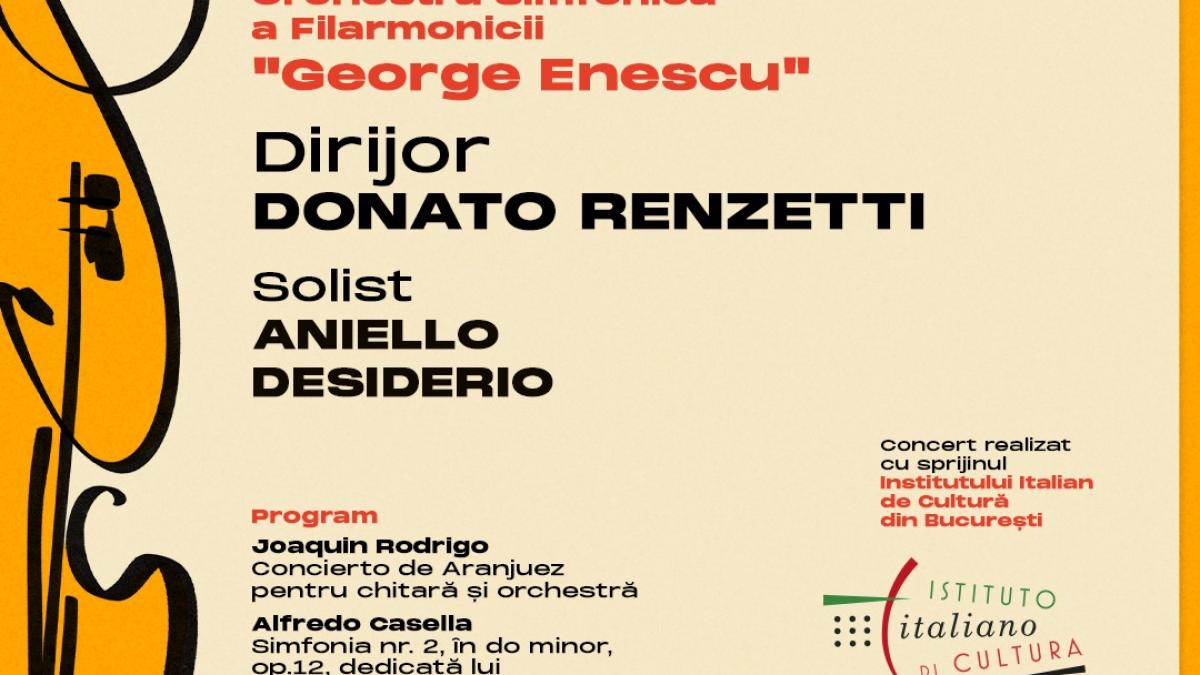 Primă audiţie în România: Simfonia nr. 2 de Alfredo Casella, dedicată lui George Enescu, pe scena Ateneului Român