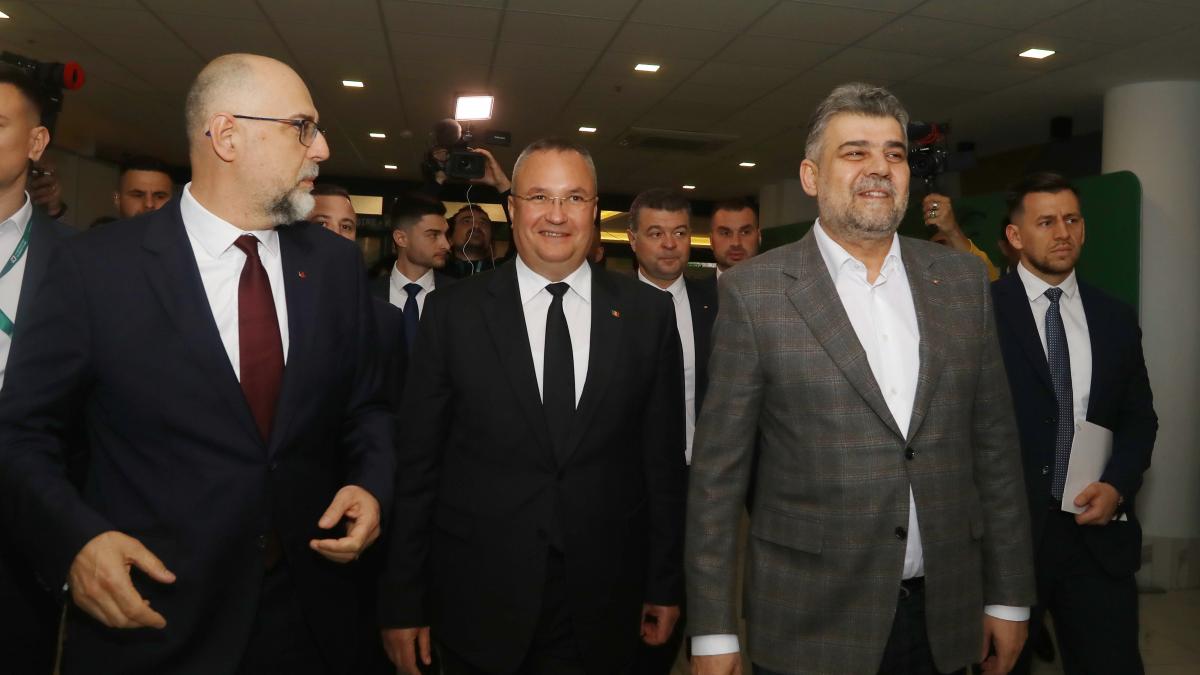 Ciucă, vicepremier în guvernul Ciolacu. Mihai Tudose, ministrul Economiei. Iată cum se împart ministerele