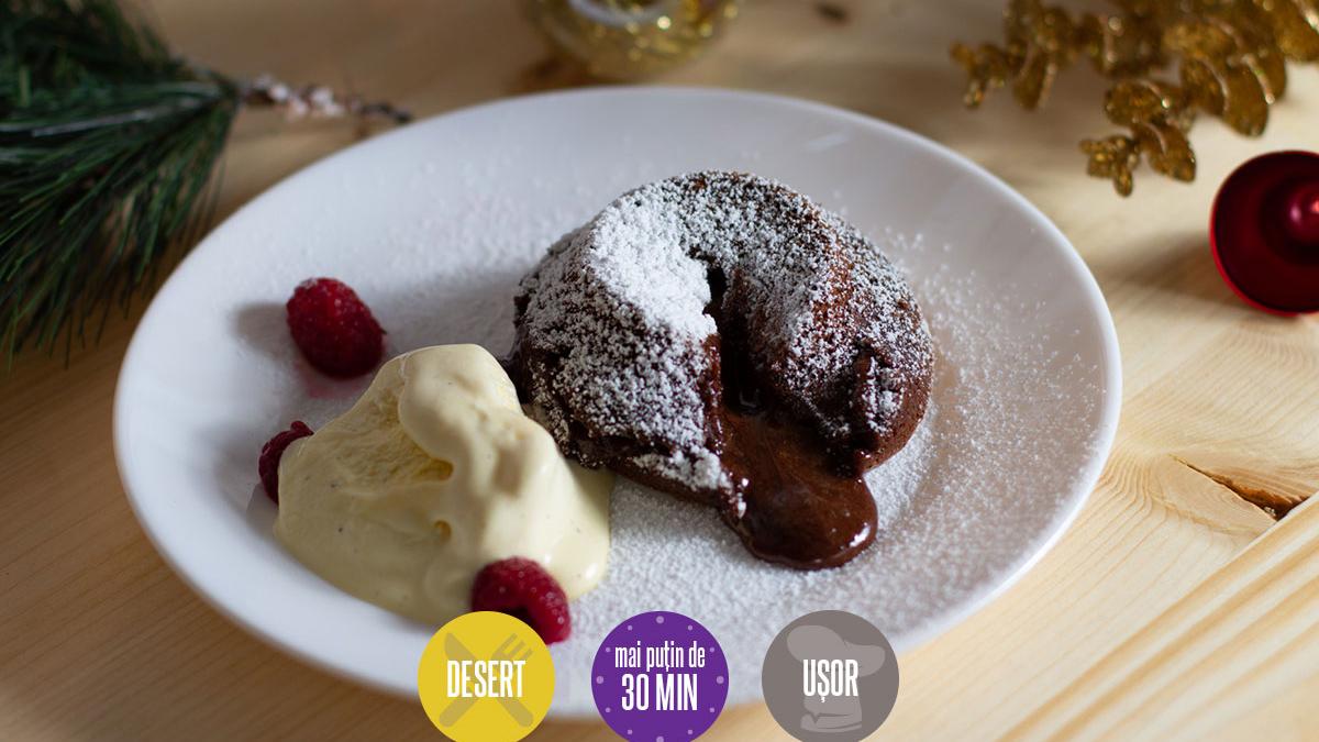 Sofisticată, pretențioasă și cremoasă: Lava cake sau Moelleux au chocolat? Nu contează cum îi spuneți, este același lucru