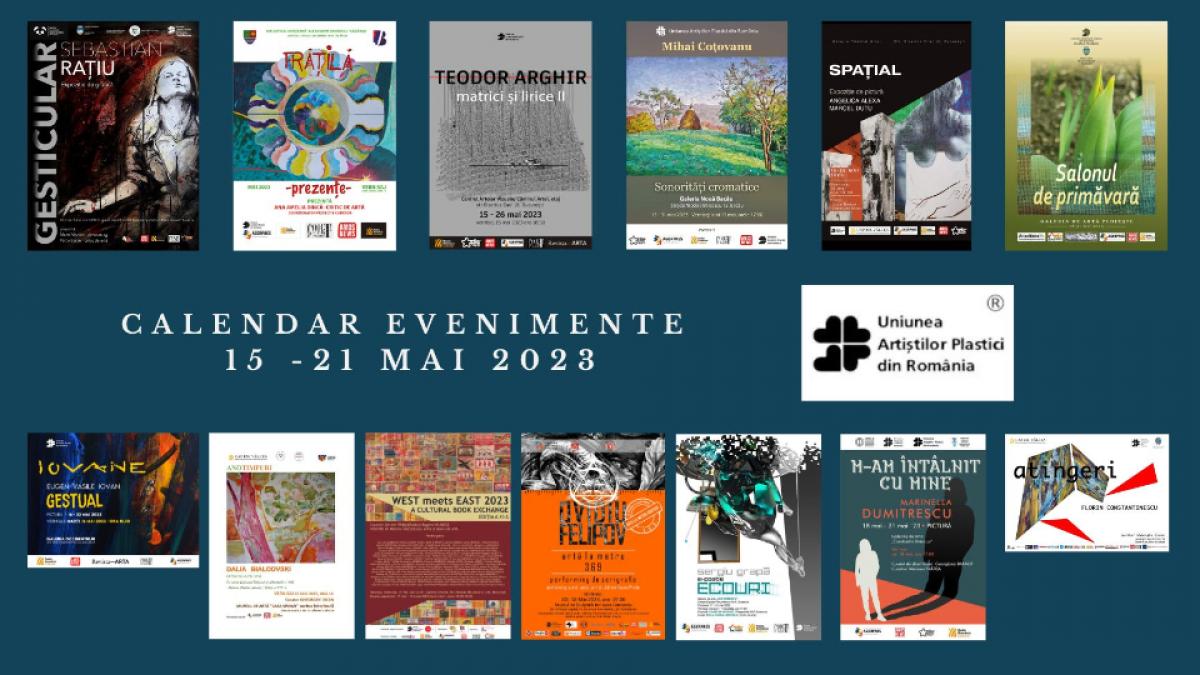 Manifestări de neratat, recomandate de Uniunea Artiștilor Plastici