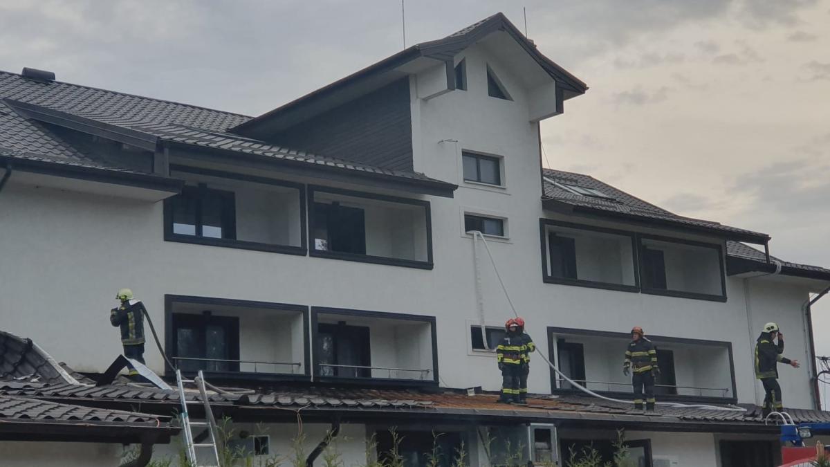 Incendiu într-un restaurant al unui hotel din Suceava