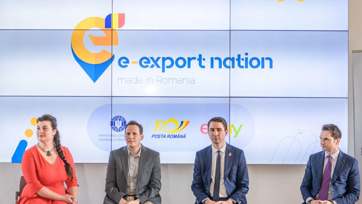 IMM-urile românești primesc sprijin pentru creșterea comerțului electronic transfrontalier prin programul e-export nation, lansat de Ministerul Cercetării, Inovării și Digitalizării, Poșta Română și eBay