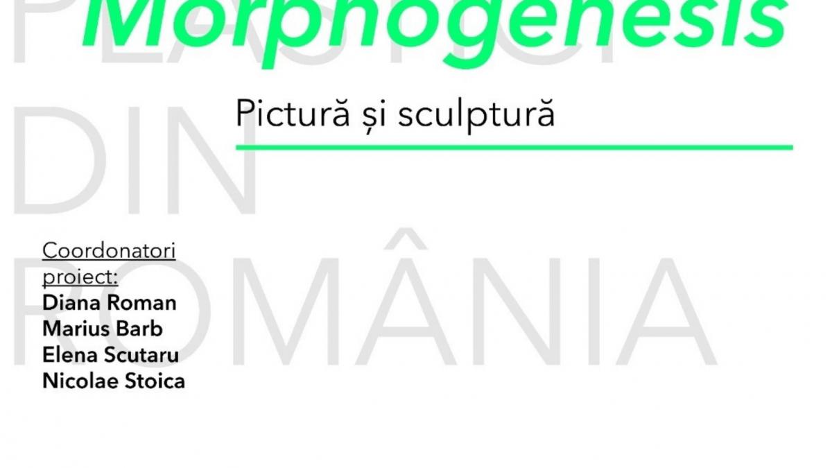 MORFOGENEZĂ/ MORPHOGENESIS  Expoziție de pictură și sculptură