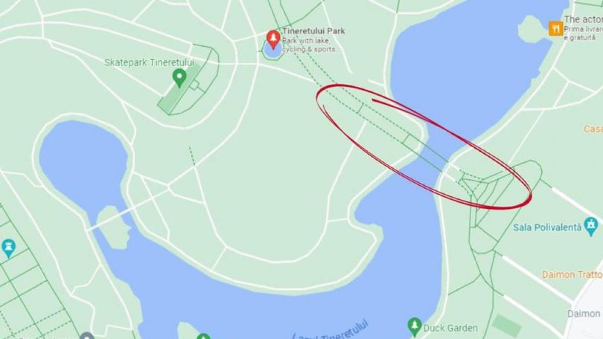 Podul din Parcul Tineretului se închide un an pentru reparații capitale