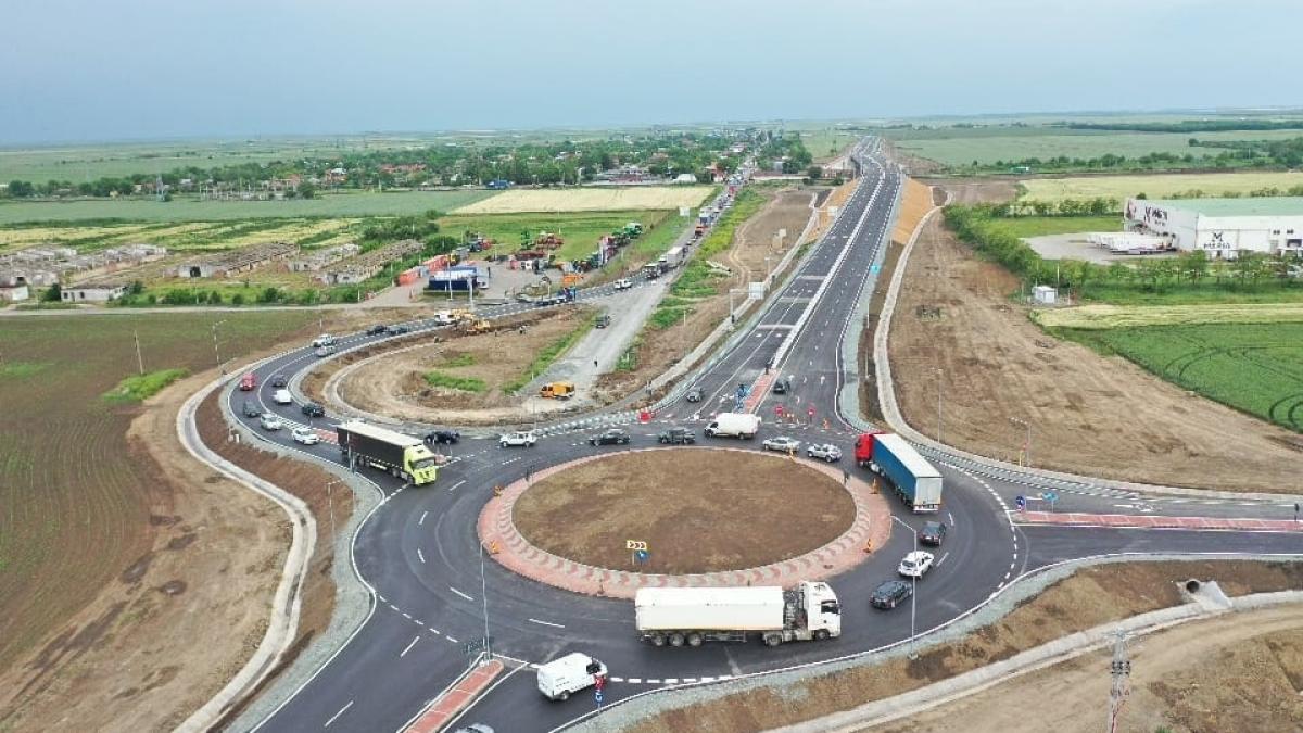 Pasajul de la Drajna de pe DN 21, deschis astăzi circulației