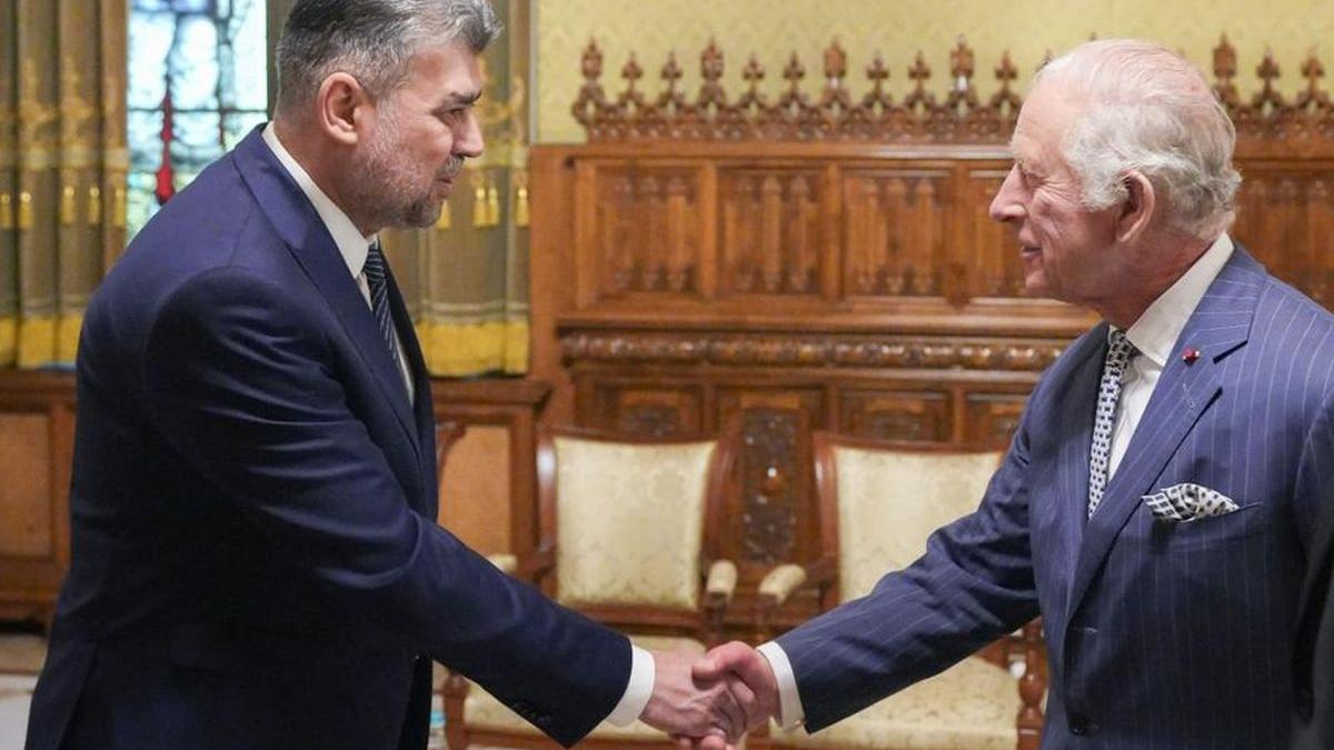 Ciolacu, întâlnire cu regele Regele Charles al III-lea: O prietenie care ne onorează și ne inspiră