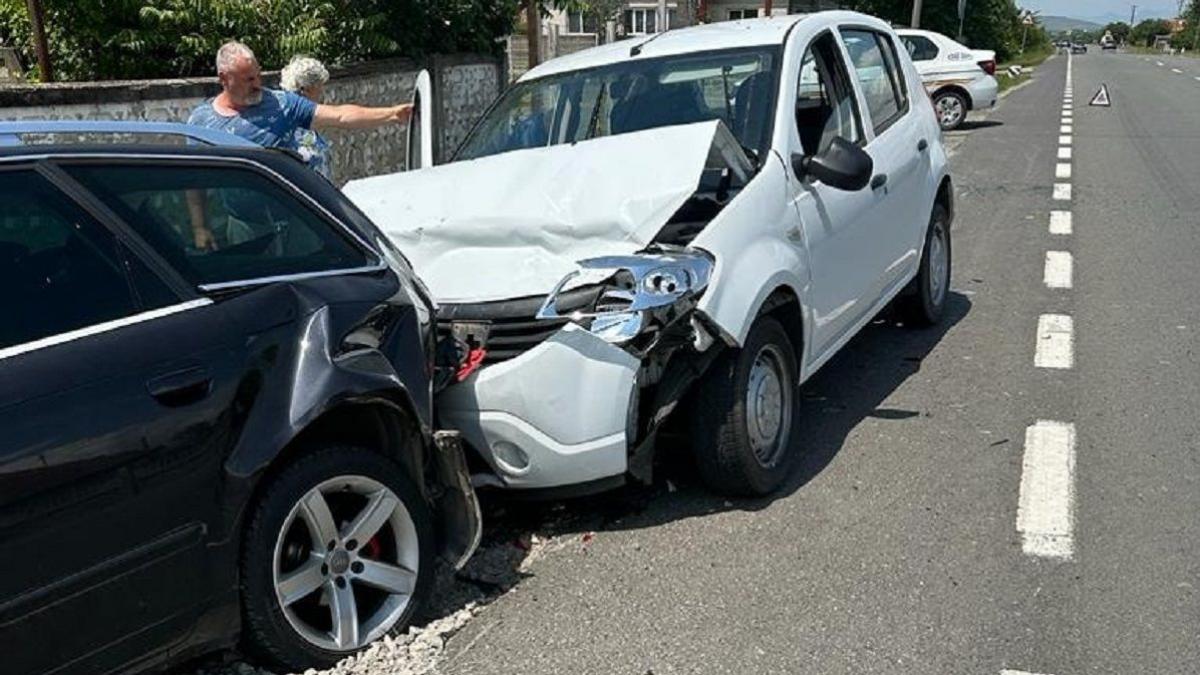 Accident mortal cu trei mașini, în Hunedoara