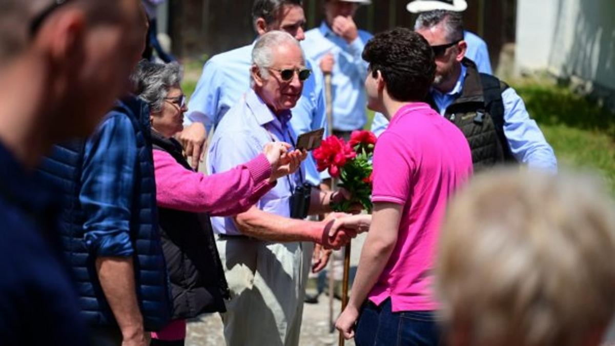 Primele imagini cu Regele Charles al III-lea la picnicul de la Valea Zălanului