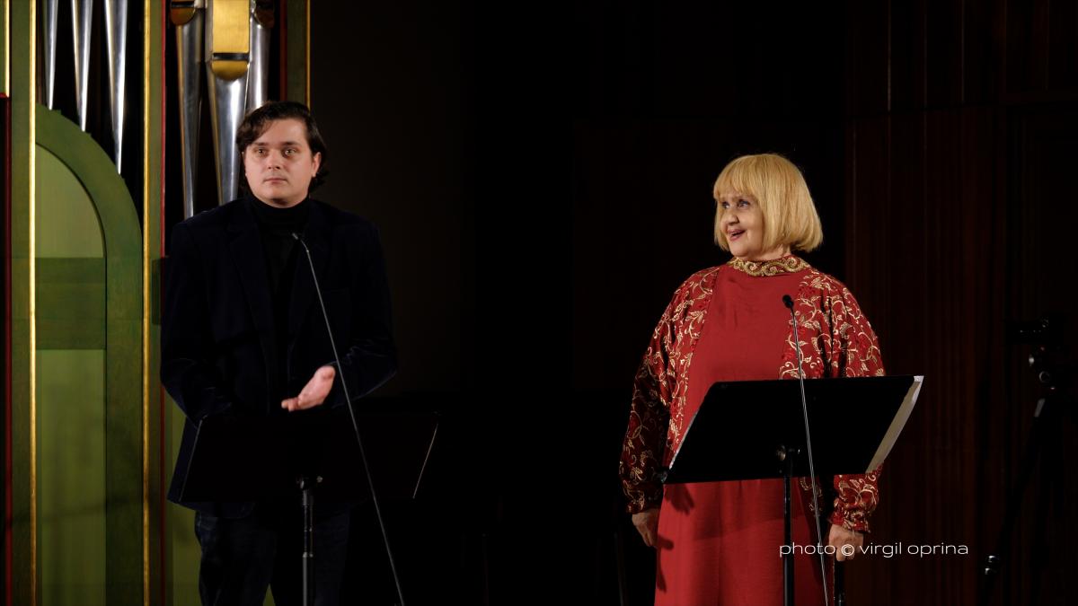 Rodica Mandache şi tânărul actor Eduard Păuna aduc Aplauze pentru poet... pe scenă, la FITS, pe 28 iunie