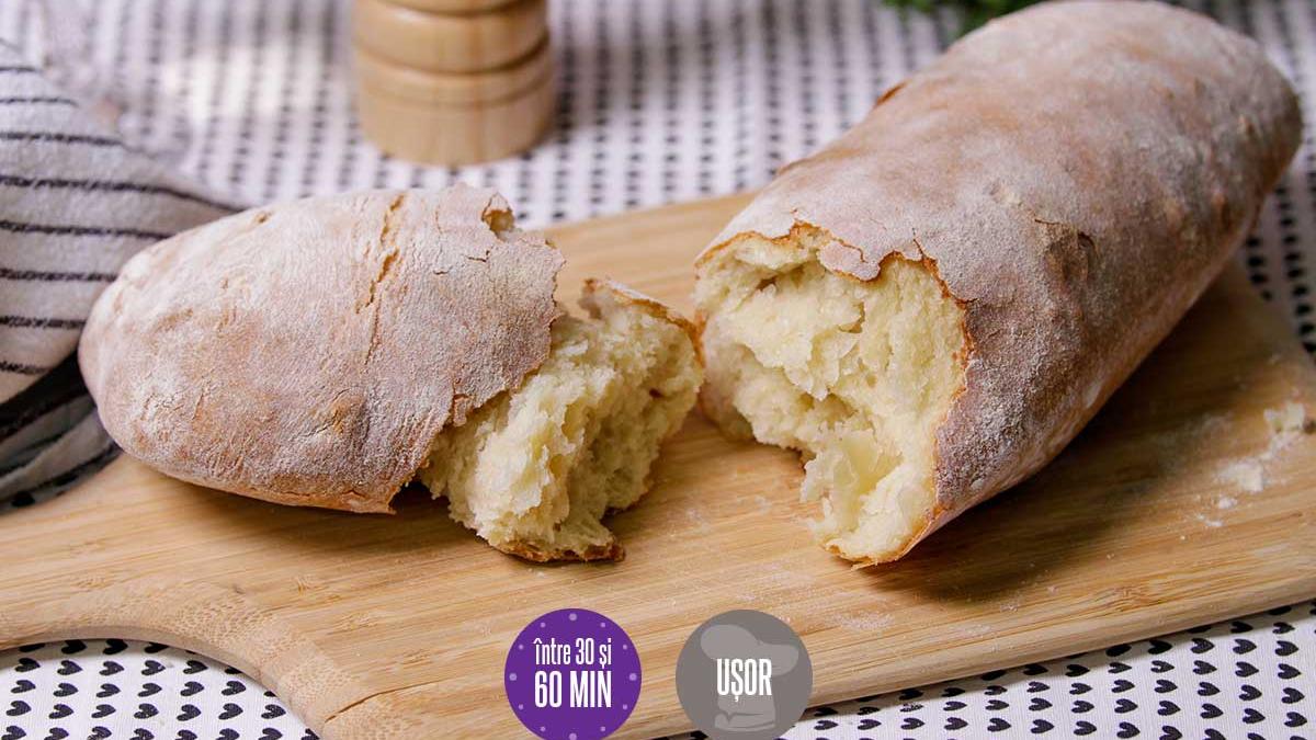 Bagheta italienilor: ciabatta