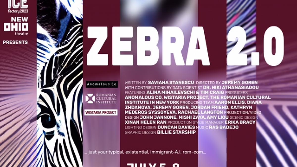 „Zebra 2.0” de Saviana Stănescu – un spectacol multimedia inovator pe scena Festivalului Ice Factory 2023 din New York