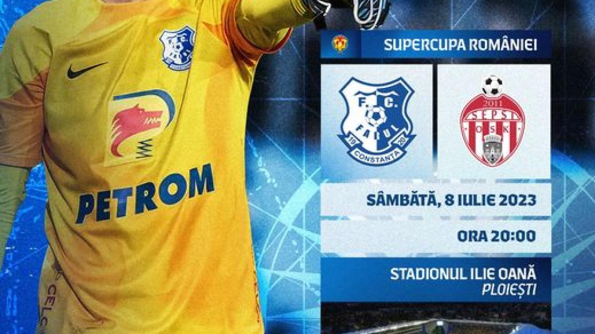 Supercupa României: Farul Constanța – Sepsi | Pe mâna tinerilor