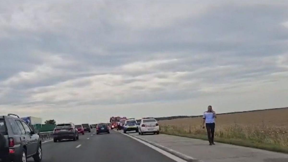 Accidente pe Autostrada Soarelui. S-au format coloane de maşini 