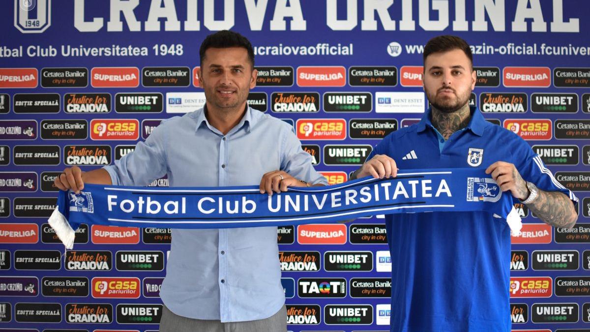 FC Universitatea Craiova 1948 are un NOU antrenor! Cine va sta pe banca tehnică a oltenilor