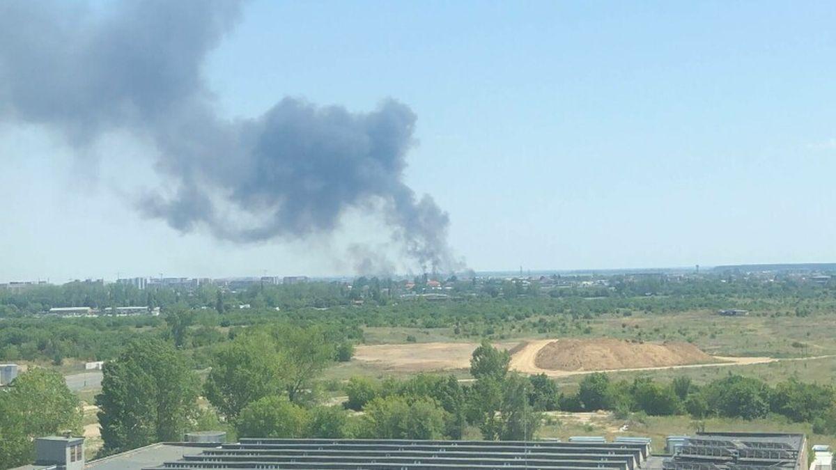  Incendiul de vegetaţie din Sectorul 5 a fost lichidat