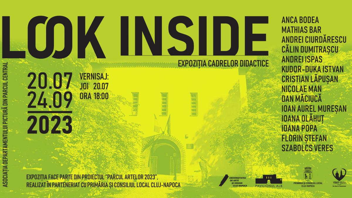 LOOK INSIDE / PARCUL ARTELOR 2023