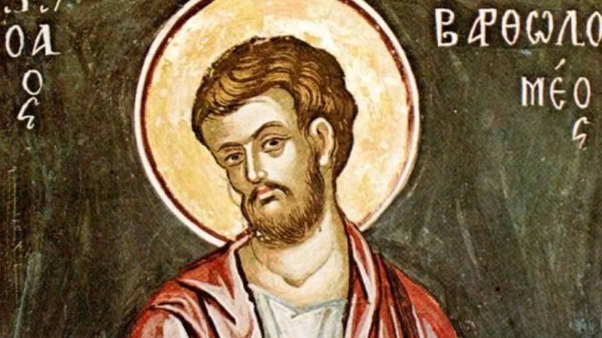 Calendar Ortodox. 25 august 2023. Sărbătoarea Sfântului Apostol Bartolomeu