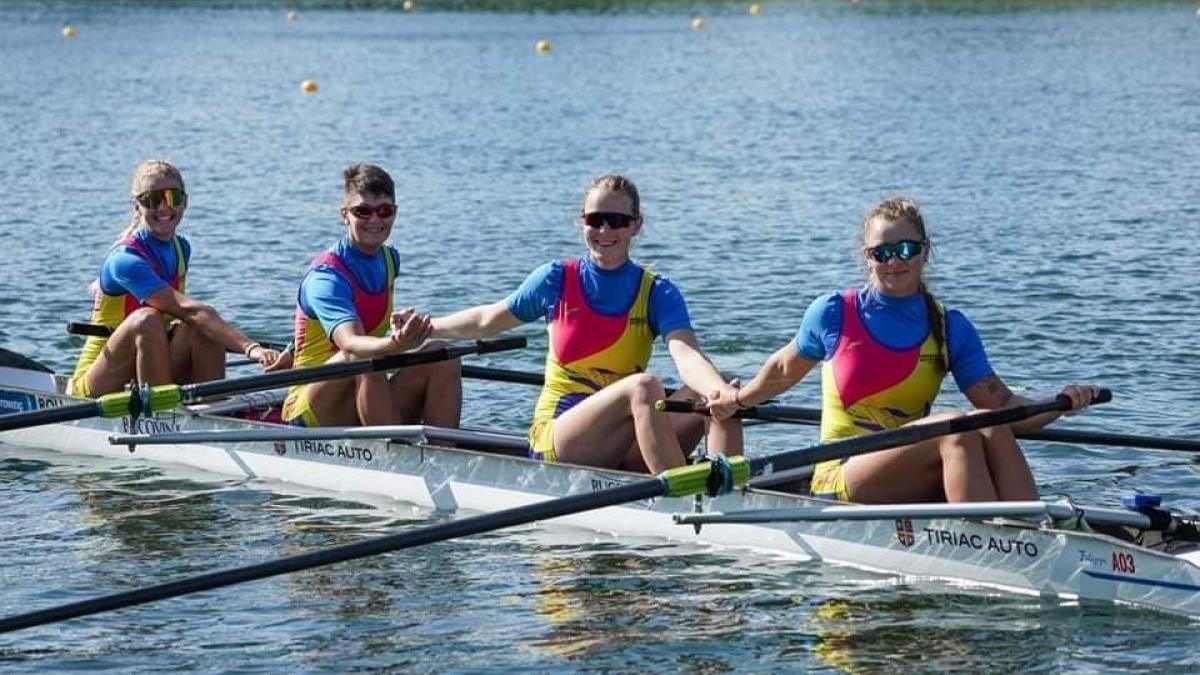 Performanță extraordinară pentru România: 9 medalii la Campionatele Europene U23 de canotaj și locul 1 pe națiuni