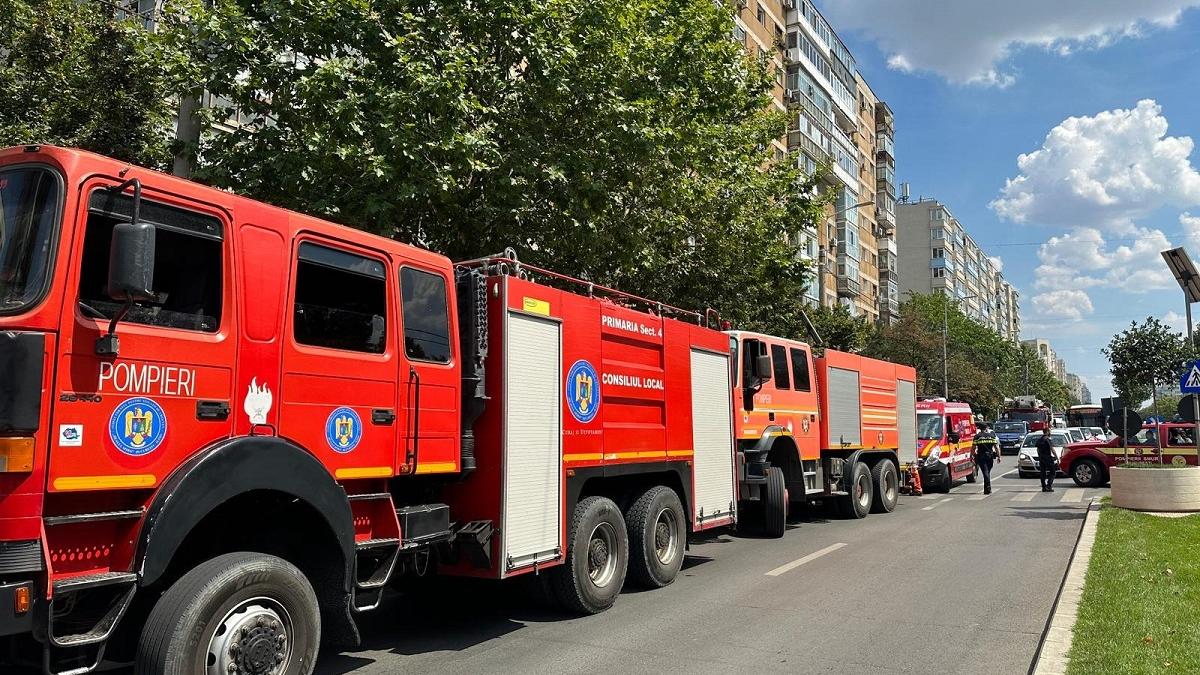 Scurgeri de gaze pe DN7 Pitești-Râmnicu Vâlcea