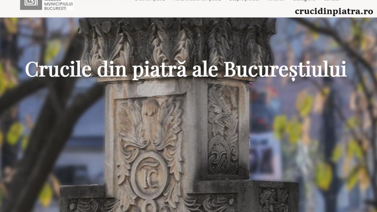 Descoperiți istoria crucilor din piatră ale Bucureștiului pe noul site dedicat!